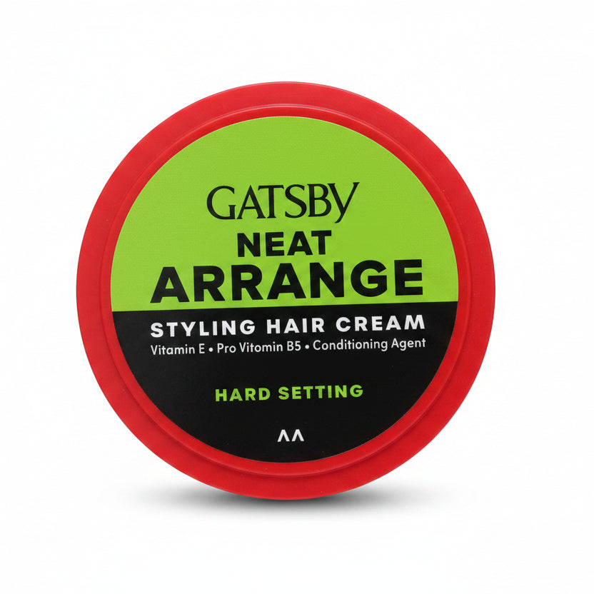 Gatsby Styling Hair Cream (SHC) Neat Arrange – Hard Setting
