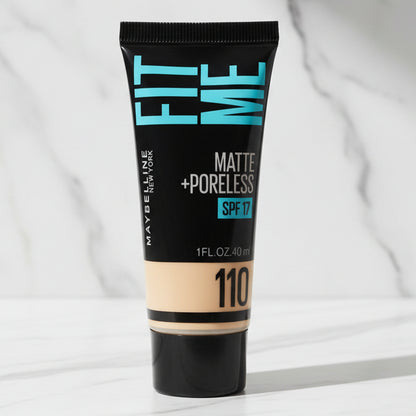 Maybelline Fitme Foundation Tube Matte + Poreless SPF17 40ml