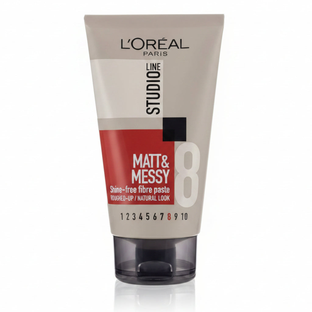 L'Oréal Paris Studio Line Matt & Messy Shine-Free Fibre Paste (150ml)