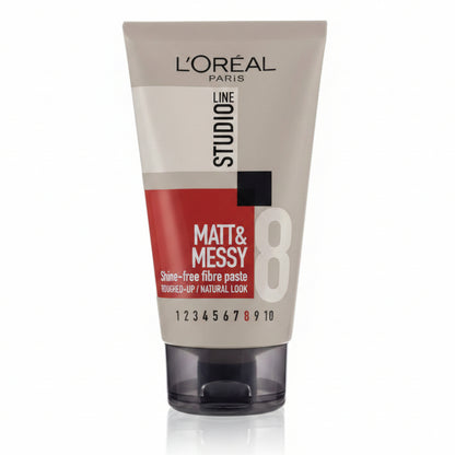 L'Oréal Paris Studio Line Matt & Messy Shine-Free Fibre Paste (150ml)