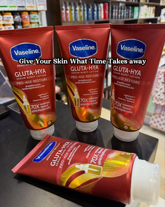 Vaseline Gluta-Hya Pro Age Restore Serum Burst Lotion  | Firming, Hydration & Glow