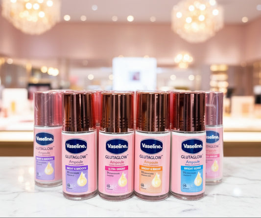 Vaseline GlutaGlow Ampoule Serum Lotion – Brightening & Even Tone Body Care (Multiple Variants)