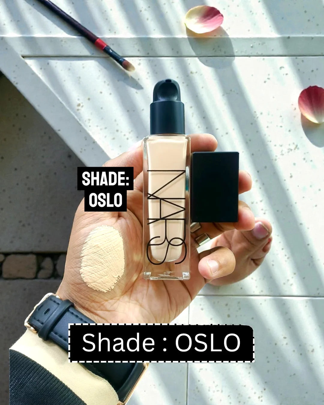 NARS Radiant Longwear Foundation – Full Coverage, 16-Hour Wear, Natural Matte Finish