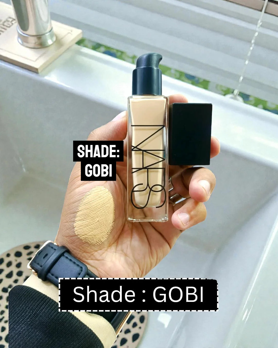 NARS Radiant Longwear Foundation – Full Coverage, 16-Hour Wear, Natural Matte Finish